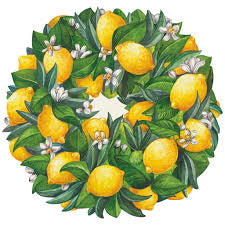 Hester & Cook Placemats “Lemon Wreath”