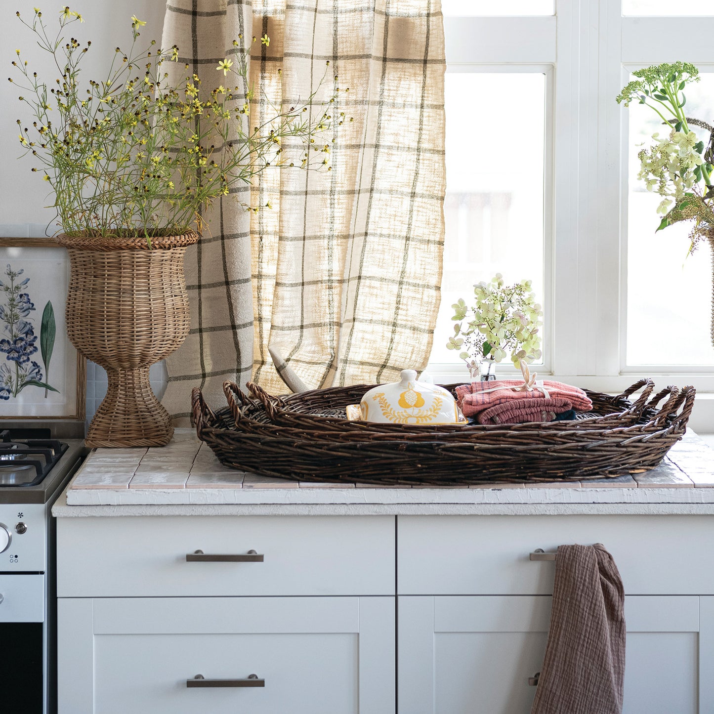 Wicker Nesting Trays