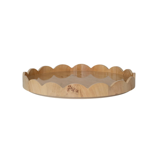Scalloped Lazy Susan