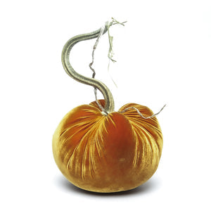 Velvet Pumpkins Various Colors & Sizes