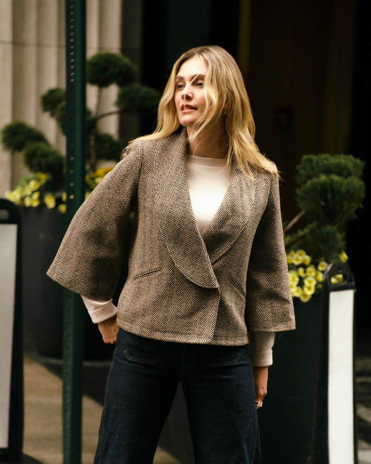HO26 Anywhere Jacket-Fireside Herringbone