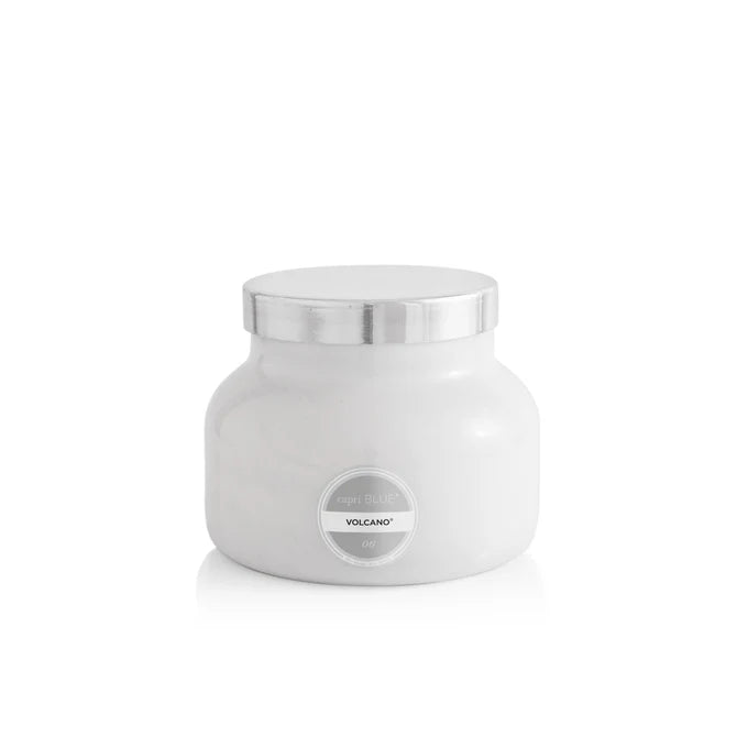 Volcano Signature White Candle