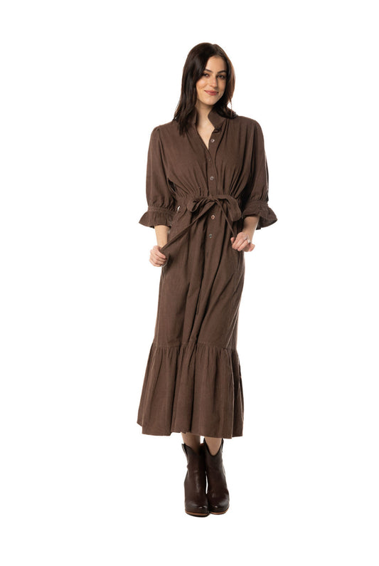 Holly Shae Catherine Dress Chocolate