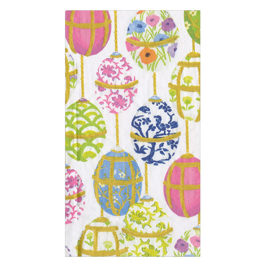 Caspari Guest Napkin/ Les Oeufs