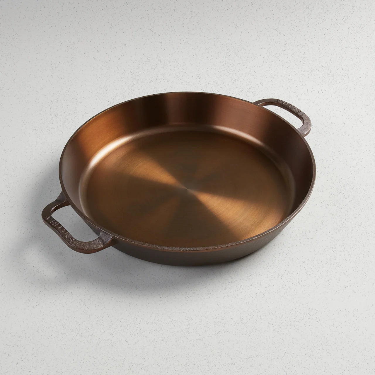 Smithey Dual Handle Cast Iron Skillet No.14