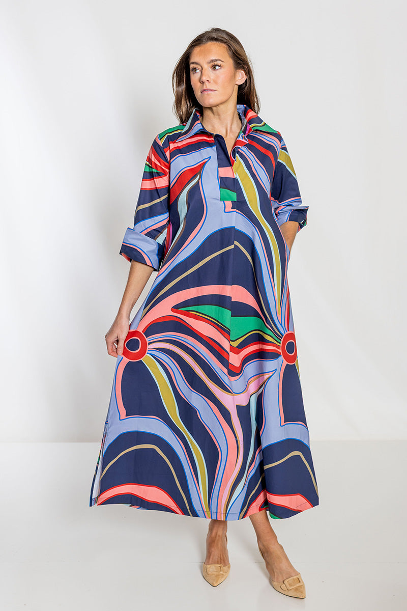 Entitled Ruthie Shirt Dress Long