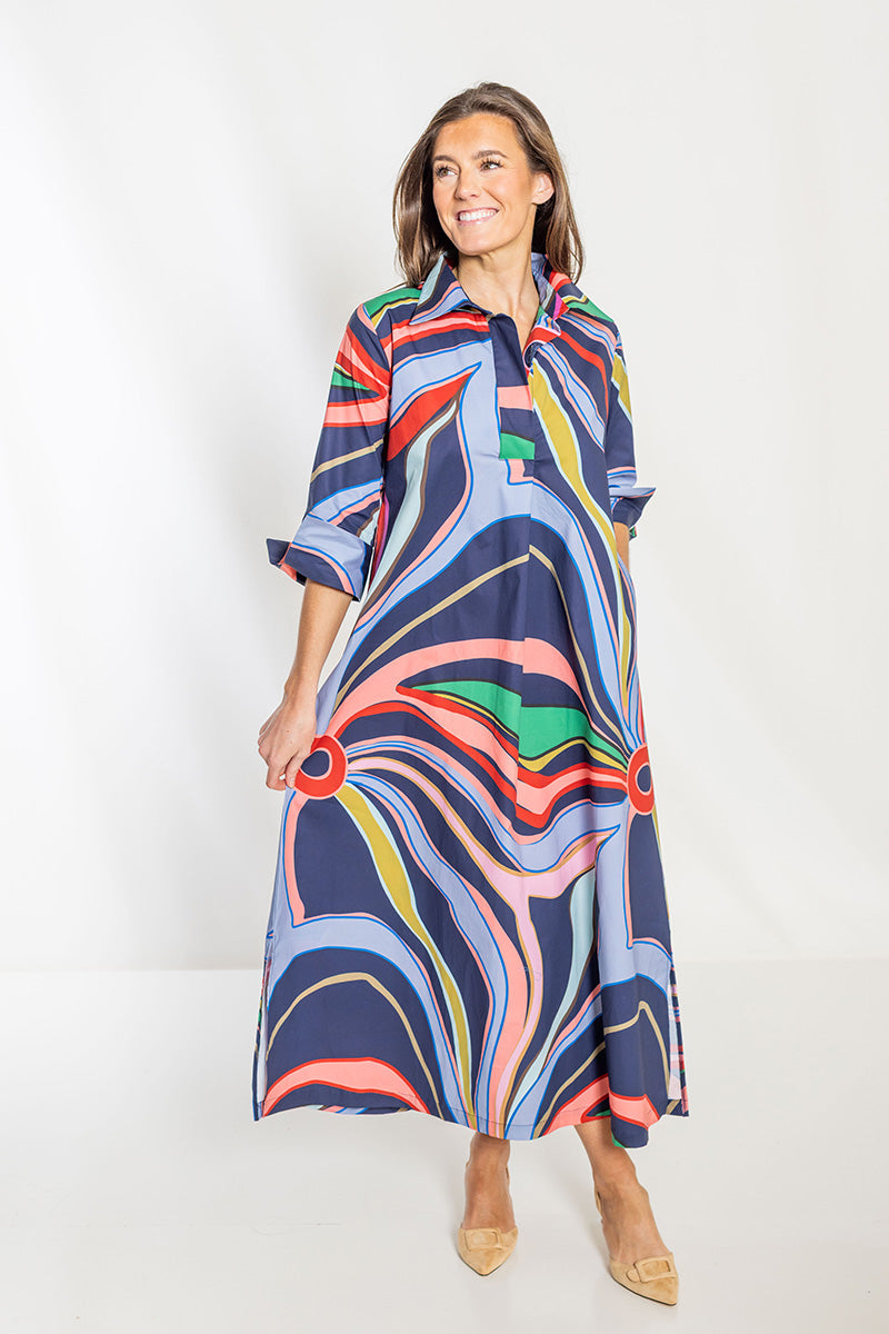 Entitled Ruthie Shirt Dress Long