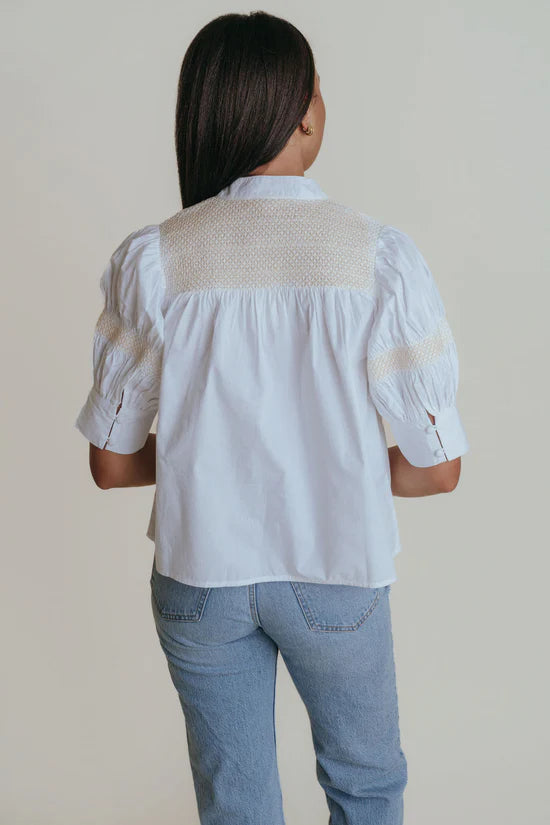 Sutton Top (Bone Stitching)