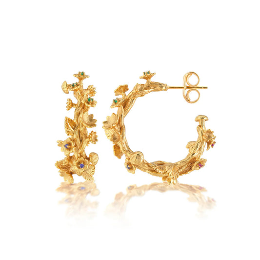 Meadow Small Hoop Earrings