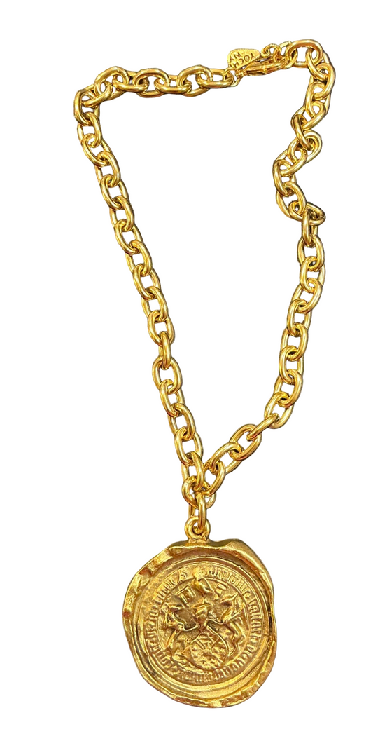 Medallion Coin Necklace