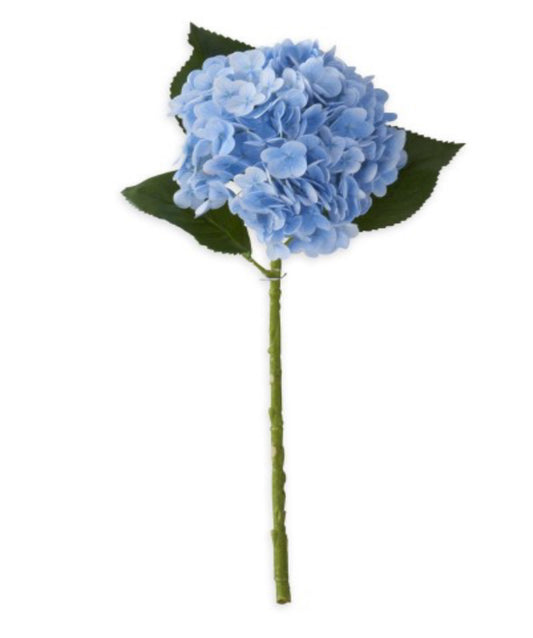 Real Touch Hydrangea Stem Blue