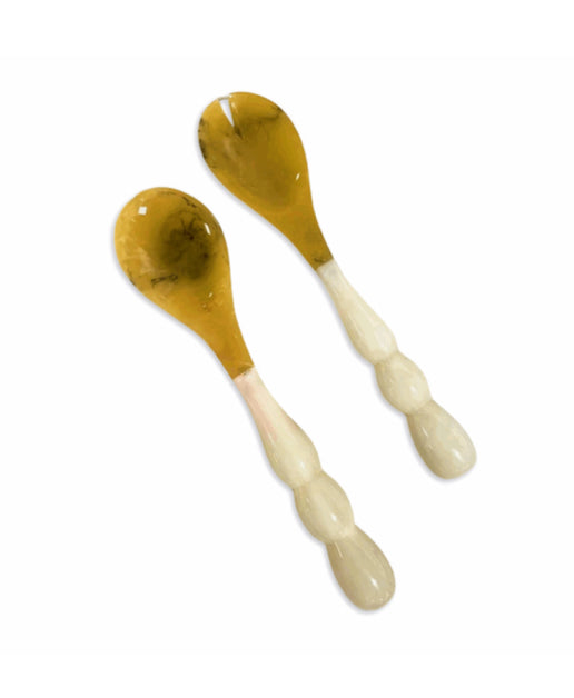 Resin Bubble Salad Servers