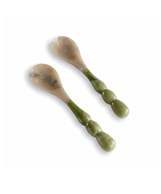 Resin Bubble Salad Servers