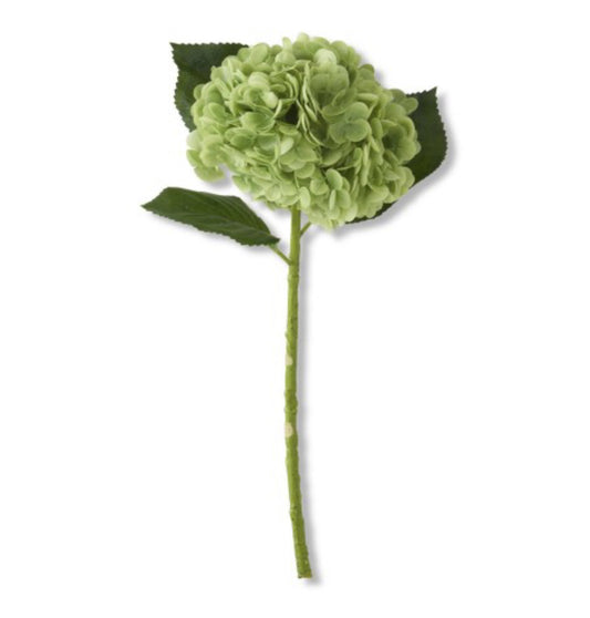 Real Touch Hydrangea Stem Green