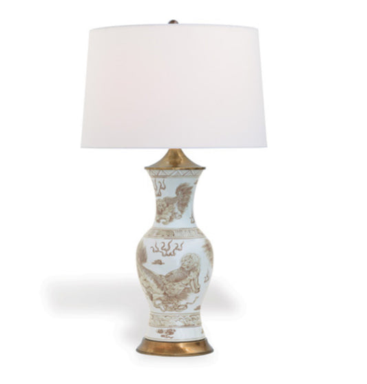 Chow Brown Lamp