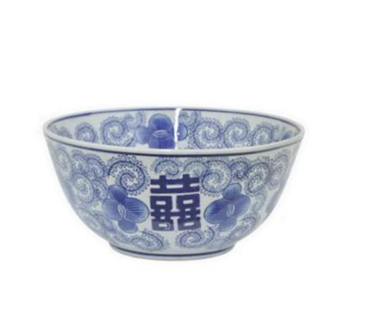 Blue Chinoiserie Bowl