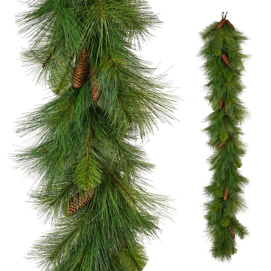 5.5’ X 14” Olive Pine Garland