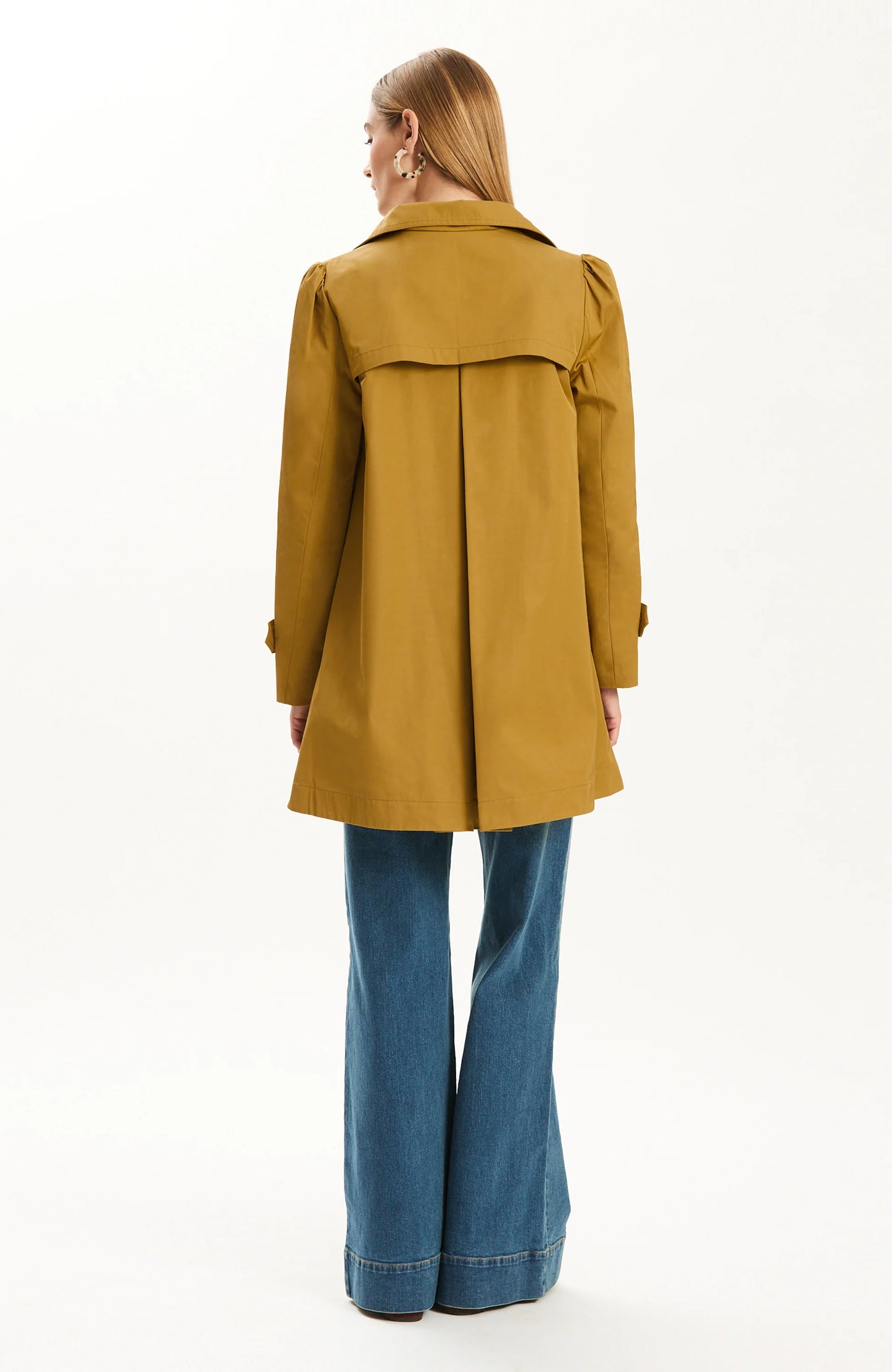 Sutton Trench Coat in Fennel