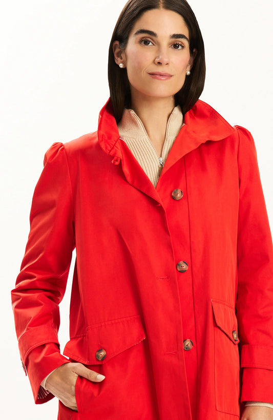 Sutton Trench Coat in Aurora