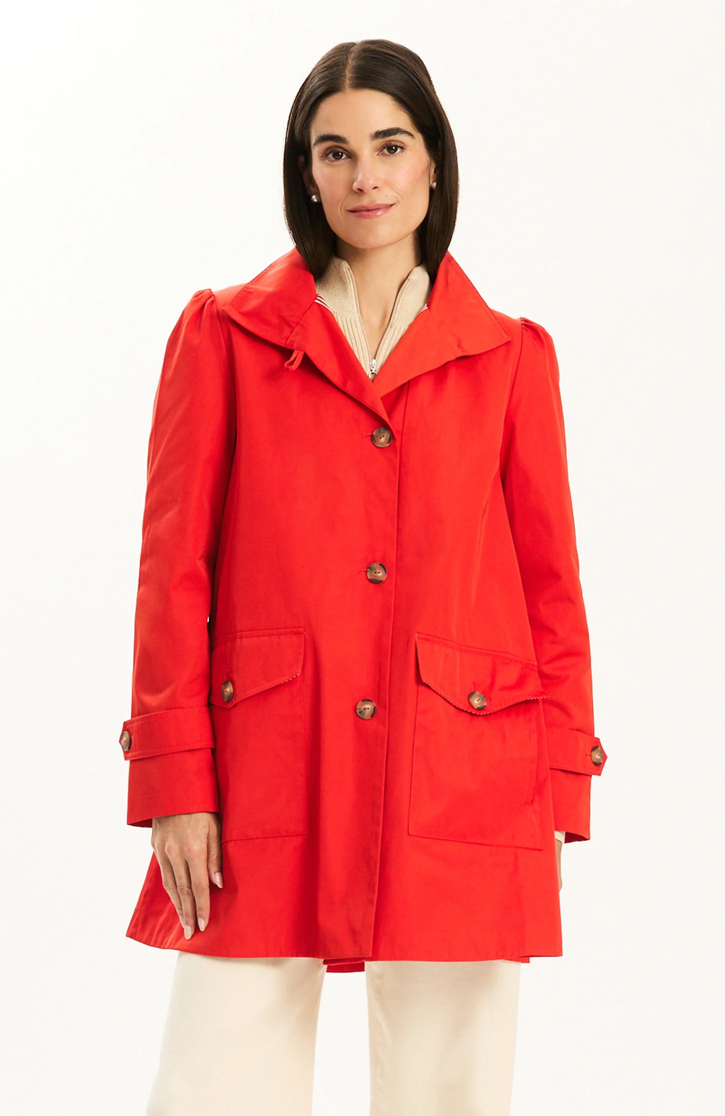 Sutton Trench Coat in Aurora