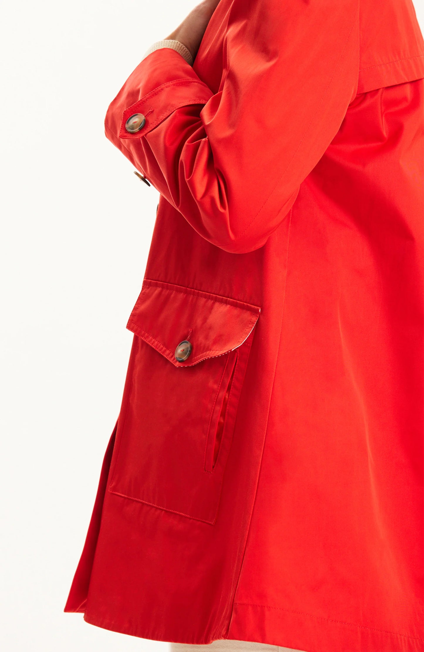 Sutton Trench Coat in Aurora