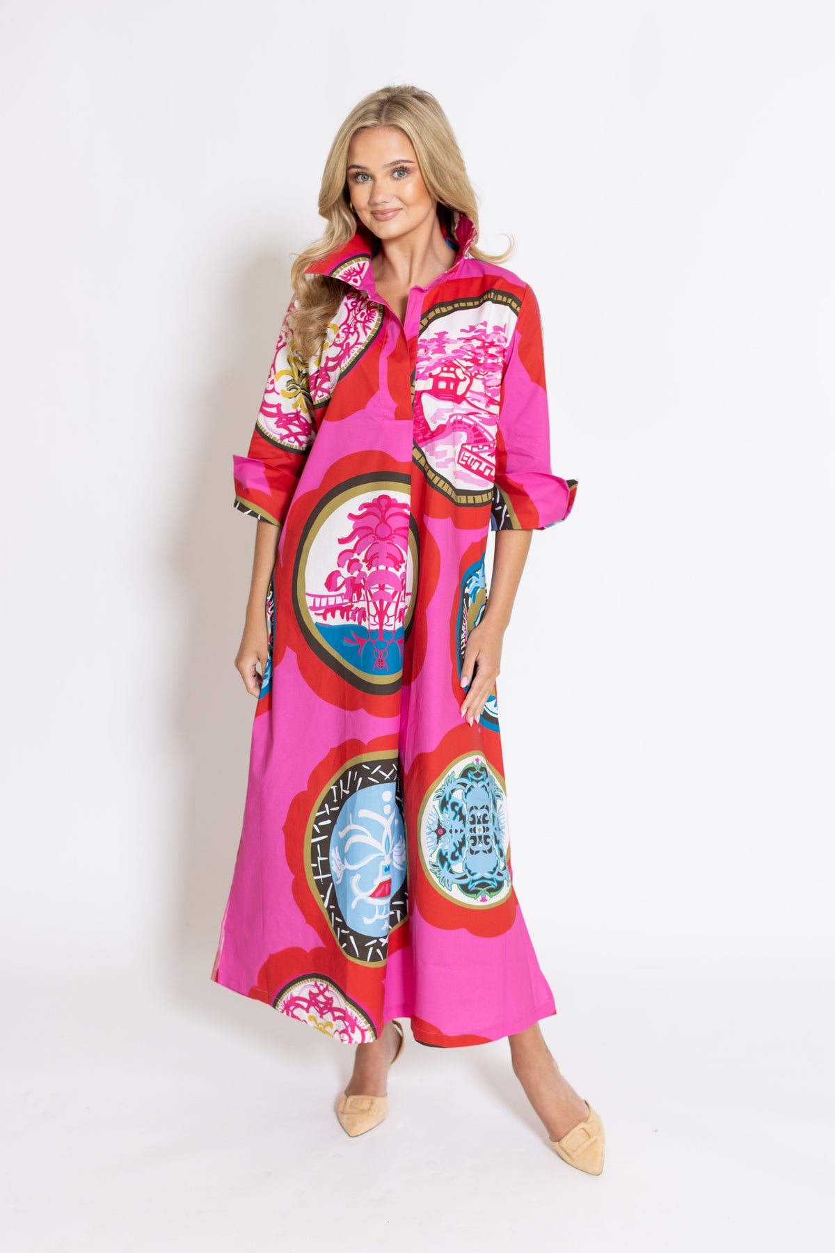 Gallery Ruthie Shirt Dress Long