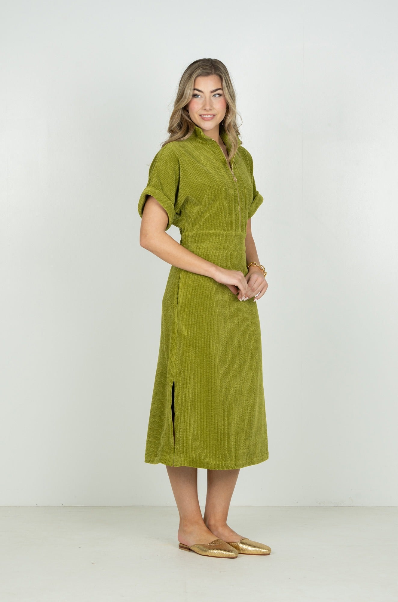 Sarah Dress - Cardamom