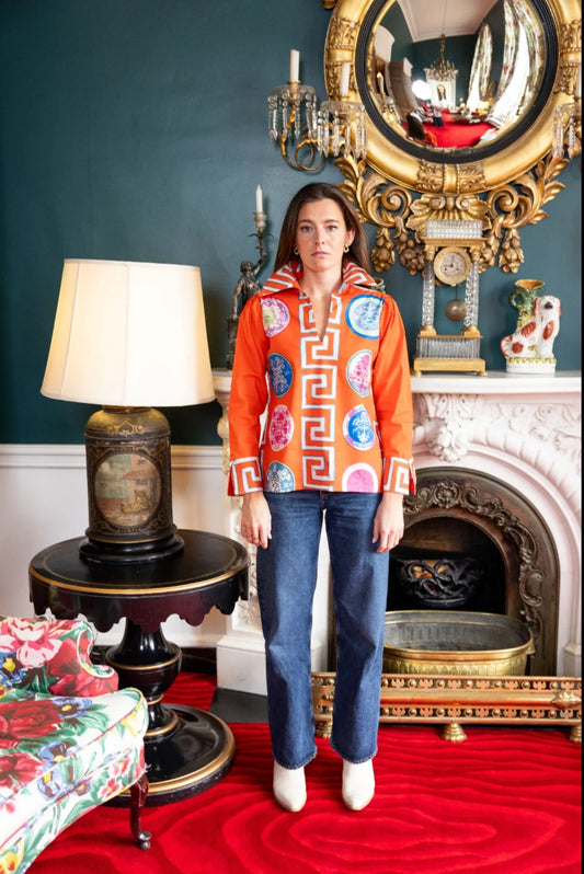 Greek Revival Lana Relaxed Shirt