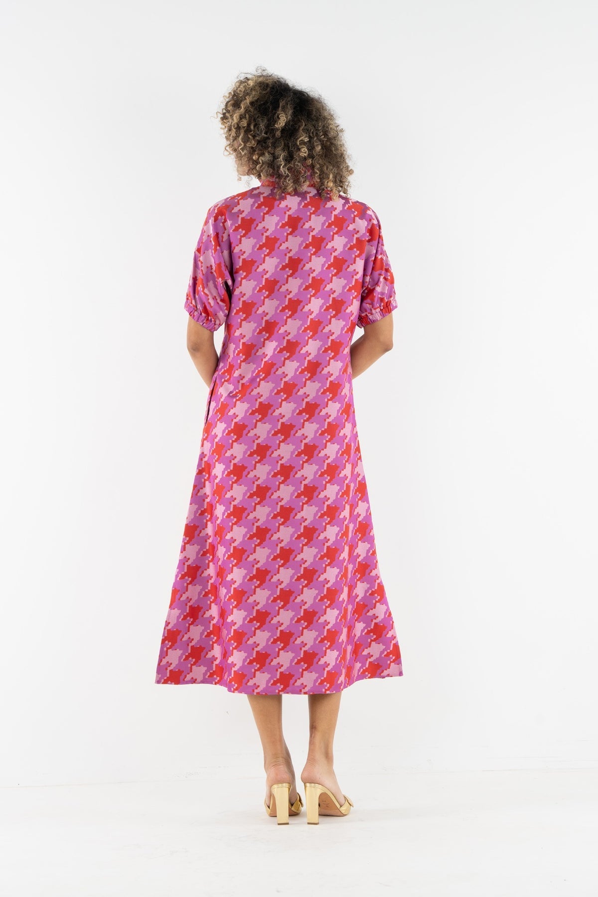 Poppy Maxi - Houndstooth