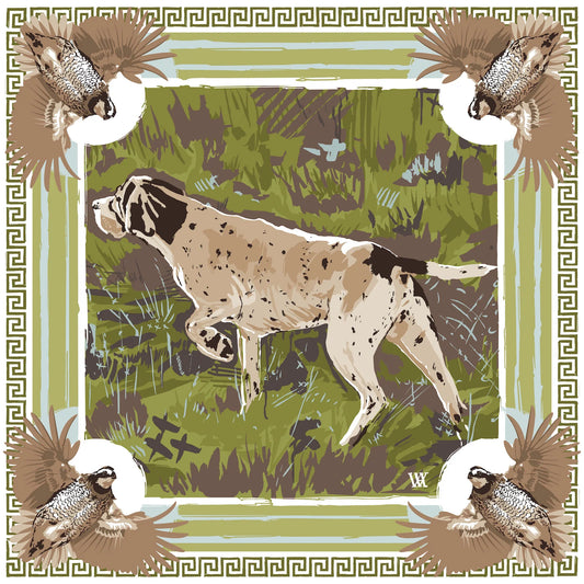 Austin Williams Scarf Pointing, Olive