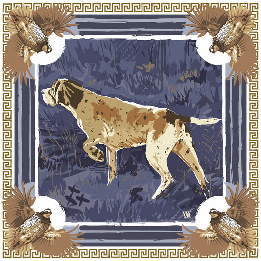 Austin Williams Scarf Pointing, Navy