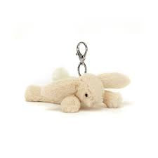 Smudge Rabbit Jellycat Bag-charm