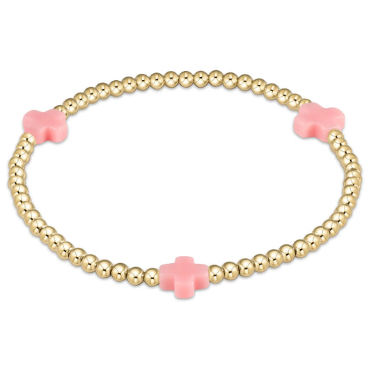 Enewton Signature Cross 3MM Pink