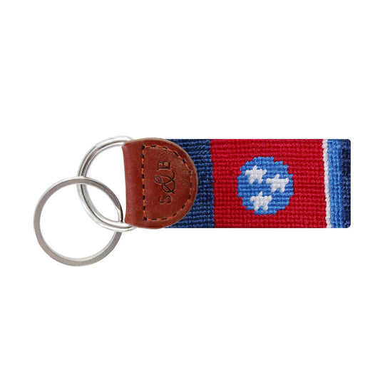 Smathers & Branson Key Fob Tennessee State Flag