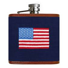 Smathers & Branson American Flag Products Flask