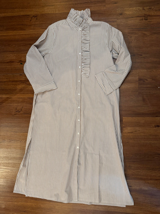 Blanca Ruffle Stripe Dress