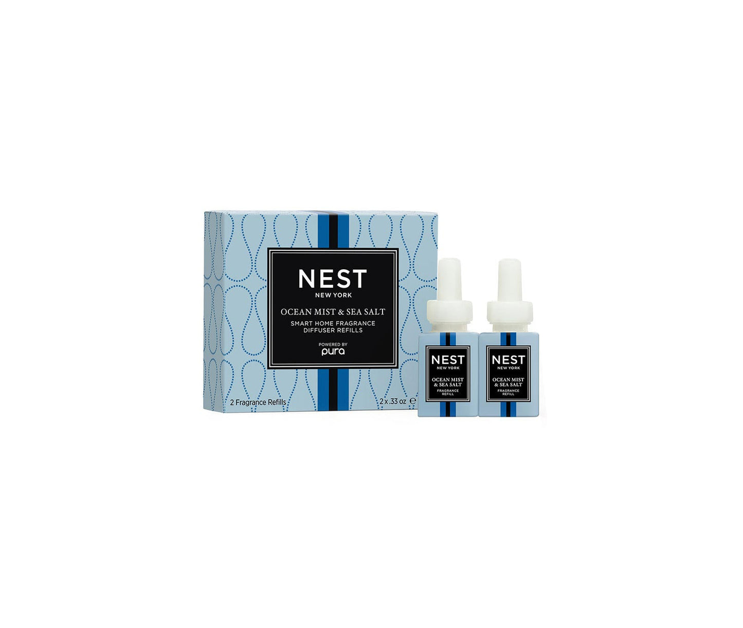 Ocean Mist & Sea Salt Duo Refill for Nest x Pura Smart Home Fragrance Diffuser