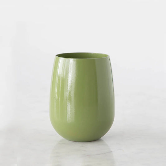 Hester & Cook Stemless Wine Cups Green