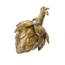 Gold Artichoke Decor Piece