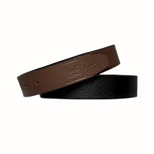 Tuxedo & Nightcap Reversible Cesoli Leather Belt
