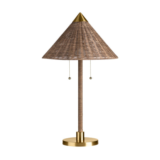 Rattan Finnegan Table Lamp (Set)