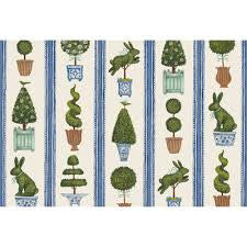 Hester & Cook Placemats “Spring Topiary”