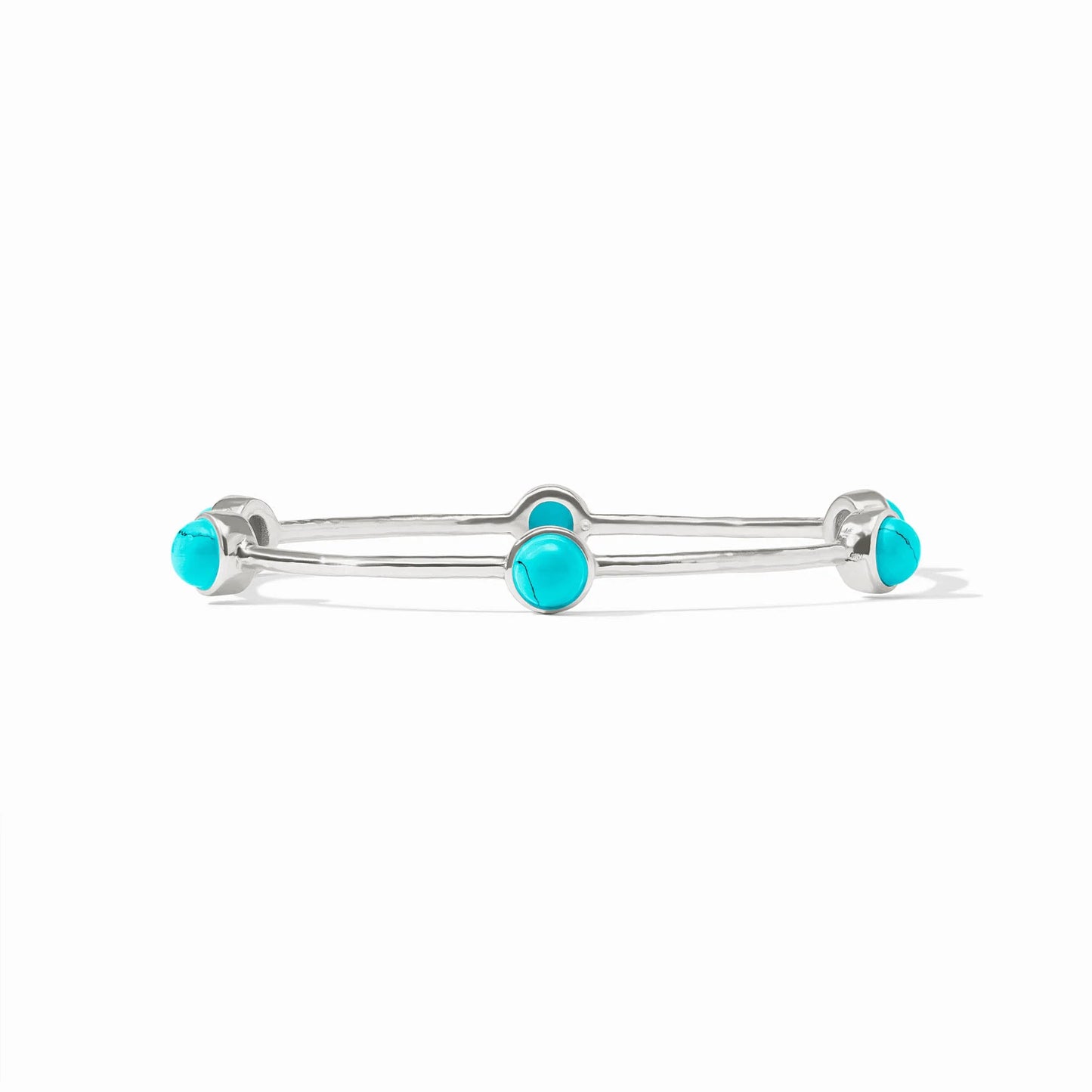 Julie Vos Milano Luxe Bangle Silver