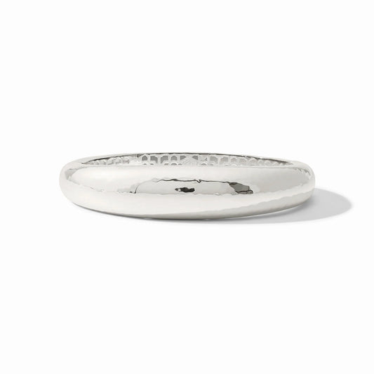 Julie Vos Catalina Demi Hinge Bangle Silver