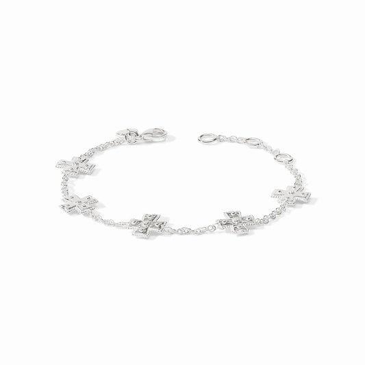 Julie Vos Malta Canterbury Delicate Bracelet Silver