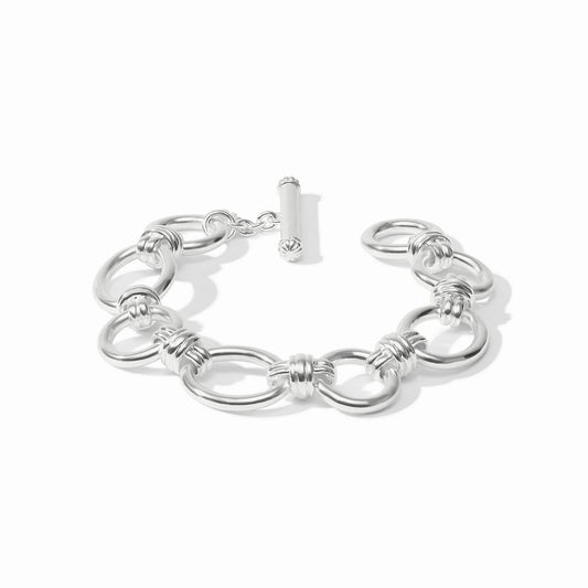 Julie Vos Portofino Link Bracelet Silver
