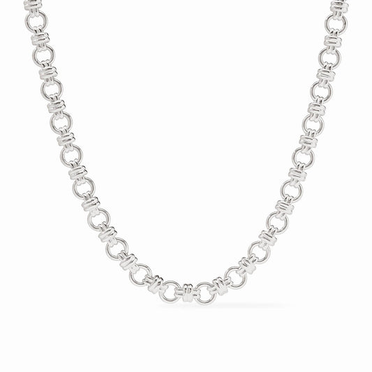 Julie Vos Esme Link Necklace Silver