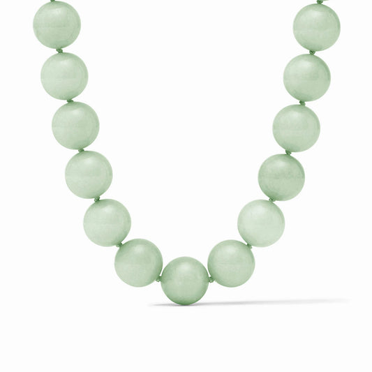Julie Vos Portofino Beaded Necklace Aqua- Jade