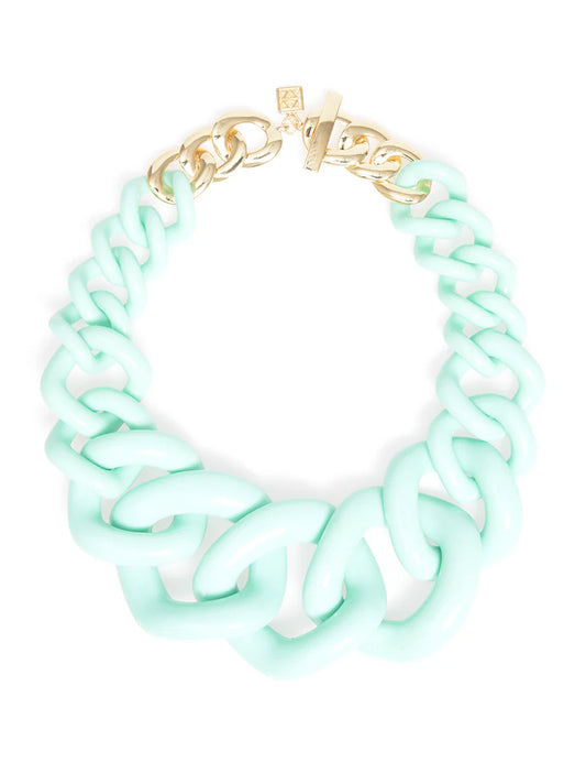 Mint Resin Necklace