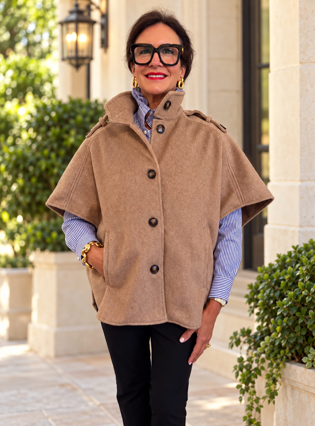 One Size Cape Vest/Jacket (2 Colors)